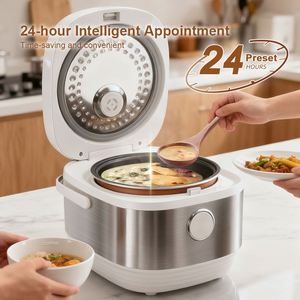 Autocuiseur multifonction intelligent électrique numérique 3L/5L grande capacité pour la cuisine domestique, idéal pour les personnes diabétiques (cuisson à faible teneur en sucre) - Product Image 4