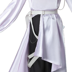 Costume de cosplay Ecowalson <span class=keywords><strong>Luka</strong></span>, costume de cosplay d'alien d'anime, perruque synthétique courte jaune clair - Product Image 4