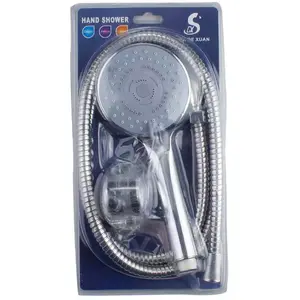 Hot Selling Shower Bathroom Shower Set Chrome Plastic Multi Function Hand Shower