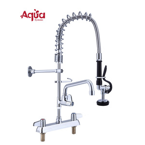 Robinet de cuisine industriel pour restaurant, robinet de pré-évier commercial, mini-évier avec pulvérisateur, lave-vaisselle avec bec ajouré de 8 pouces - Product Image 1