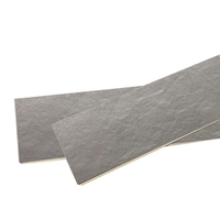 Luxuriöser Grauer PVC SPC Klick-Vinylboden in Plankenform