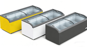 Congélateur coffre modulaire commercial à vitrine en verre, horizontal, avec conception à emboîtement pour supermarché - Product Image 4