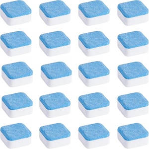 20 Paquetes de Tabletas Limpiadoras y Desincrustantes Sólidas <span class=keywords><strong>para</strong></span> Lavadoras HE de Carga Frontal y Superior, Uso en Baño y Cocina, Limpieza Profunda Triple - Product Image 5