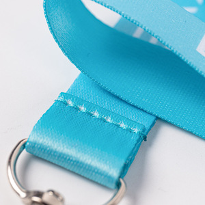 Bán Buôn Tùy Chỉnh Nhiệt Thăng Hoa Hai Mặt In Ấn Ngắn Keychain Đầy Màu Sắc Ngắn Dây Buộc Với Sliver Móc - Product Image 3