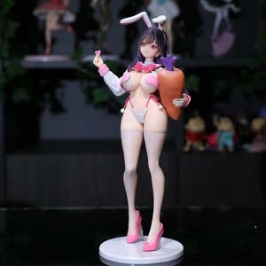 Figura de Anime AniMester JK Shiny Bunny Girl de 28 cm, Bonita Figura de Anime, Juguete de PVC, Figura de Acción para Escritorio, Escultura Romántica - Product Image 1