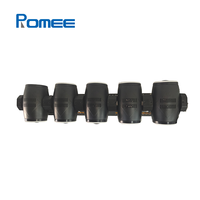 Projecteur rotatif dynamique RGBW multi-effets 10*60W avec stroboscope et effet d'anneau halo DMX512 pour éclairage de scène DJ, club et concert