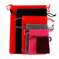 Pochette en velours avec cordon de serrage 8x10cm, personnalisable avec logo, petit sac à bijoux pour bagues, boucles d'oreilles, rangement de cadeaux