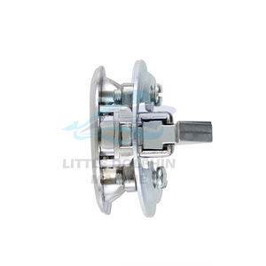 Petit <span class=keywords><strong>dauphin</strong></span> RV poignée de porte circulaire en alliage d'aluminium <span class=keywords><strong>Ambulance</strong></span> cuisine chambre ronde armoire tiroir tirer serrure Yacht - Product Image 3