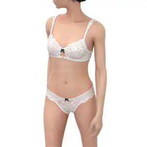Wholesale Butterfly Bra Cotton, Lace, Seamless, Shaping 