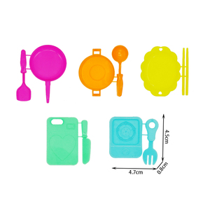 Set di 5 Modelli di Utensili da <span class=keywords><strong>Cucina</strong></span> in Plastica per Giochi di Ruolo per Bambine - Product Image 1