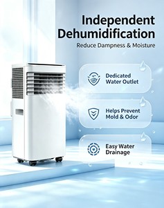 Climatiseur Portable de Gros pour Usine, Réfrigérant R290, Oscillation Automatique, Climatiseur Mobile avec Fonction de Déshumidification Indépendante - Product Image 4