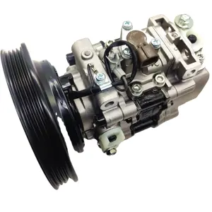 WELL-IN Auto AC Compressor Denso Scroll 12V/24V Voltage For TOYOTA 4E-5E DAIHATSU Charade G200 126mm OD Part Numbers