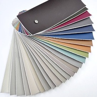 Cuir PU sans solvant 1,4 mm haute résistance à l'hydrolyse, tissu PU durable pour canapés et meubles