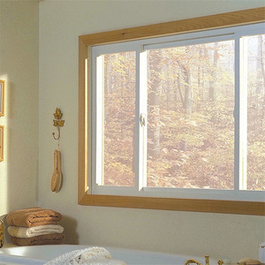 Fenêtre coulissante en profilé UPVC avancé, isolation phonique et thermique, fenêtre en <span class=keywords><strong>plastique</strong></span> adaptée à un usage domestique - Product Image 4