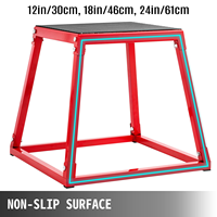 Plataforma Pliométrica para Ejercicios de Fitness - Caja de Salto de 12/18/24 Pulgadas para Entrenamiento Pliométrico