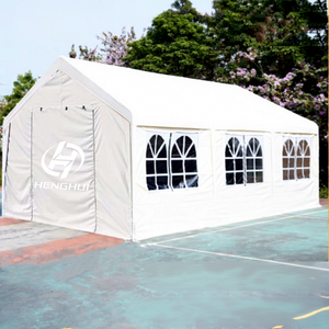 <span class=keywords><strong>Grande</strong></span> Tente Portable, Chapiteau d'Exposition Extérieur Pliant, Tente de Réception Imperméable pour Événements Extérieurs avec Parois Latérales - Product Image 5