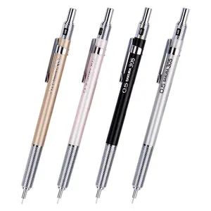 XS-303 Sakura XS305 Pensil Mekanis Otomatis, Perlengkapan Sekolah Gambar untuk Menulis Sketsa 0.3 0.5Mm