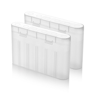 Estuche para Baterías 18650, Caja de Almacenamiento Portátil de Plástico para 6 Baterías con Protección Contra Descarga Excesiva para Baterías de Litio - Product Image 3