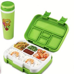BPA-Free Baby Lunch Box Food Container <b>for</b> School Lunches Microwave Safe Style Compartment Kids Bento Box - Product Image 6