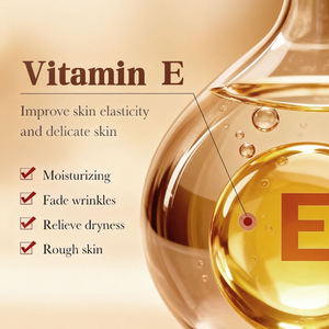 Crème pour les mains et les ongles à la vitamine E - Formule fortifiante, répare les cuticules et nourrit les mains sèches, solution 2-en-1 - Product Image 3