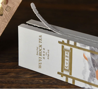 Boîte en papier pour grains de café suspendue avec logo personnalisé et bande de déchirement pour l'expédition