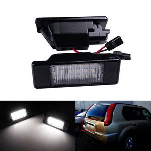 Luz LED para matrícula 6000 Lm blanca para Nissan X Trail Mercedes Benz Volkswagen Fiat - Product Image 1