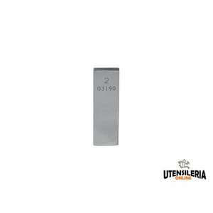 Bloque de calibre de acero grado 0 Art. BLS0/200 2 mm - Product Image 1
