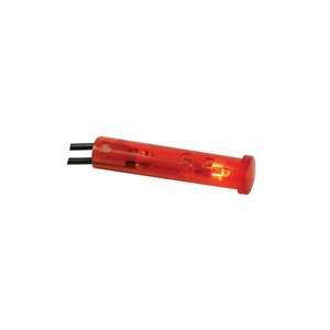 ไฟแผงควบคุมทรงกลมขนาด7มม. 220V สีแดง - Product Image 1