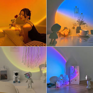 Nuova Lampada Astronauta di Alta Qualità con Proiettore RGB Arcobaleno e Luce <span class=keywords><strong>Tramonto</strong></span> - Product Image 3