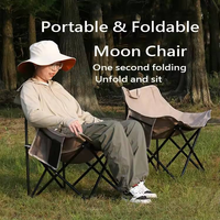 Chaise pliante d'extérieur portable de luxe confortable et robuste sans accoudoirs pour la plage et le camping – Vente en gros