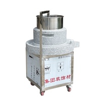 Tofu au lait de soja commercial faisant la machine avec disque de meulage en pierre pour broyeur de lisier de farine de nouilles de riz aux épices chili