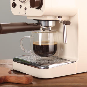 Logo personnalisé 10oz <span class=keywords><strong>tasses</strong></span> à café isolées en verre à double paroi <span class=keywords><strong>tasses</strong></span> à thé transparentes poignée espresso latte cappuccinos - Product Image 5