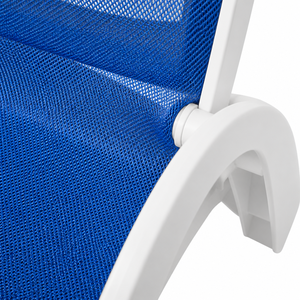 <span class=keywords><strong>Chaise</strong></span> <span class=keywords><strong>longue</strong></span> d'extérieur moderne en plastique, résistante à l'eau, en maille Teslin, pour piscine, plage, jardin, terrasse, vente en gros - Product Image 2