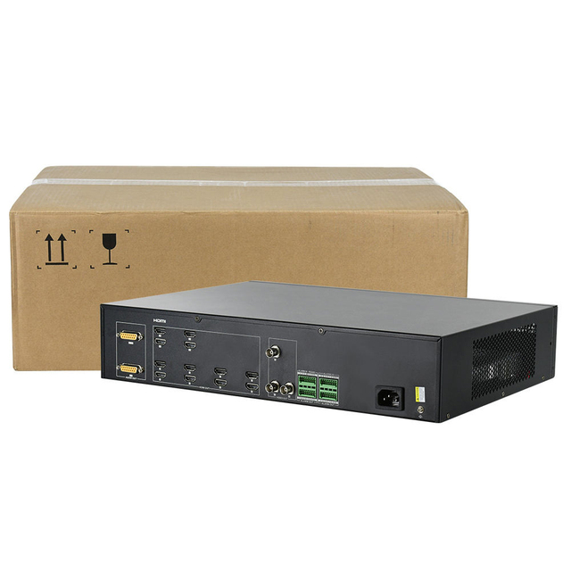 Hik DS-6912UDI(C) Ultra High Definition H.265/H.264 4K Metal Decoder 12 Output Ports 192 Decoding Channels Video Wall Embedded