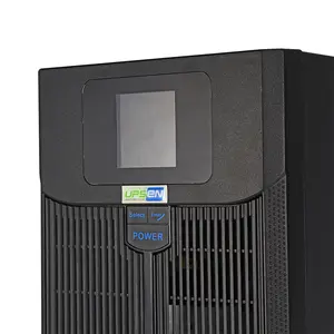 Fuente de alimentación UPS interactiva de línea monofásica 1KVA-5KVA con voltaje de entrada de amplio rango AVR UPS sistema eléctrico para PC