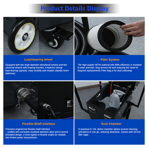 YorkTech Industriële HVAC-kanalenreinigingsapparatuur Krachtige luchtkanaalreinigingsapparatuur - Product Image 5