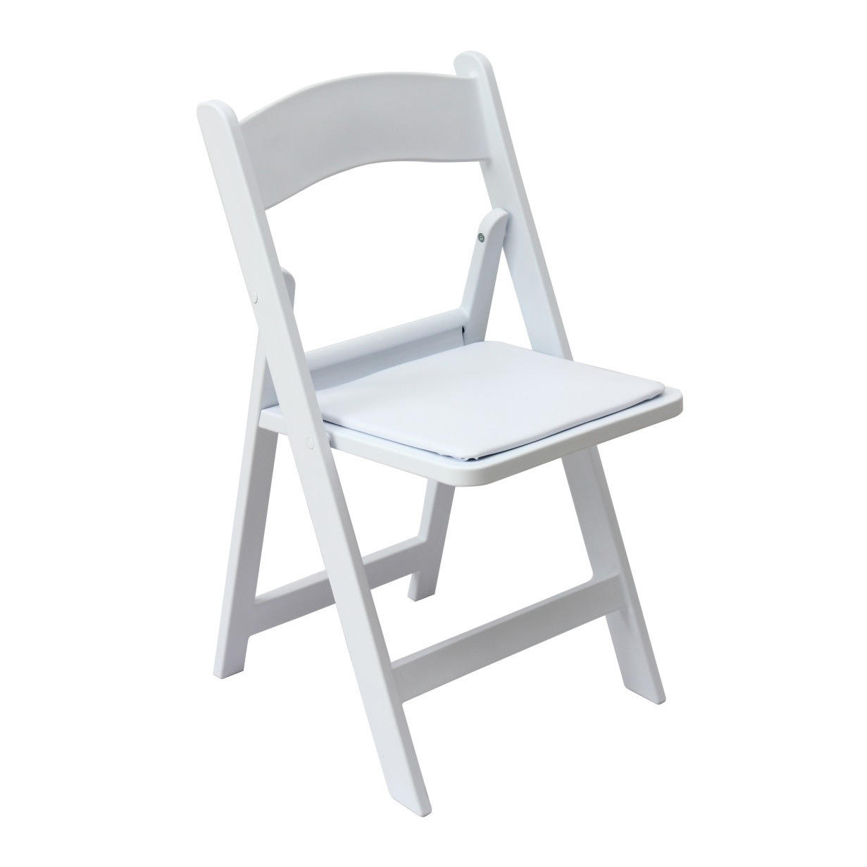 Resin folding chair