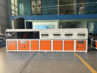 Ligne de production d'extrusion à double vis pour panneaux muraux à lamelles en PVC WPC, équipement d'usine de fabrication à haute productivité