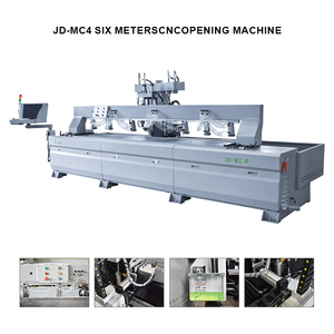 JUNDE Multifunctional 22KW 3 Axis Aluminum & Wood Door Milling <b>Drilling</b> and Chamfering Machine - Product Image 3