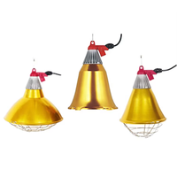 Lampe chauffante infrarouge 175W 250W pour élevage de volailles, poulets, porcelets, ampoule chauffante pour animaux, douille E27
