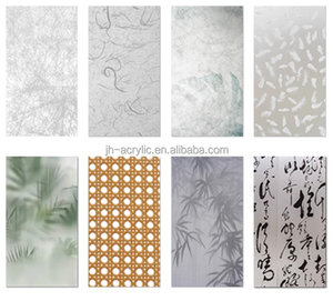 Panel de Acrílico Tejido con Patrón de Bambú y Corcho, 3 mm, Material Acrílico Plástico de Bambú Estilo Japonés <span class=keywords><strong>para</strong></span> Hoteles - Product Image 6