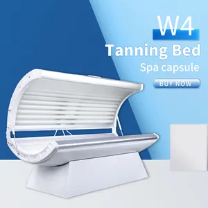 Commercial Vertical Capsule Indoor Red Light Uvb Maquina De Bronzeamento Collagen Tanning Tanning Bed Solarium Tanning Machine