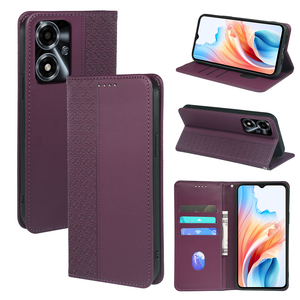 เคสฝาพับแม่เหล็กสำหรับ14X <span class=keywords><strong>OPPO</strong></span> เคสโทรศัพท์มือถือที่ใส่บัตร F17 Neo7 C75ป้องกันการกระแทกกระเป๋าใส่เหรียญ - Product Image 1