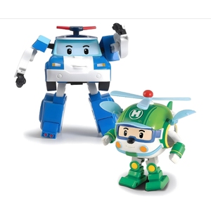 Figuras de Acción de Robot Transformables en Vehículos de Emergencia, Set de Juego del Equipo de Rescate, Regalo para Niños y Niñas - Product Image 2