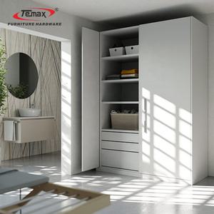 Remax sistem pintu geser ganda, perangkat keras pintu saku pengayun ganda dengan tali lipat 2 sisi untuk furnitur - Product Image 1