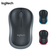 Logitech M185, souris optique sans fil, longue durée de vie de la batterie, 1000 DPI, 2,4 GHz, récepteur USB, pour ordinateur portable, bureau