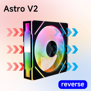 Ventilateur de boîtier Jungle Leopard Astro V2 120mm ARGB pour boîtiers d'ordinateur de bureau 5v 3pin Lighting Sync 4pin Speed Control Interface Pwm - Product Image 5