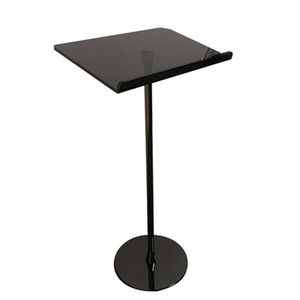 Bục Bục Thẳng Acrylic Màu Đen Trong Suốt Giá Tốt Nhất Với Giá Đỡ Bằng Thép Bục Giảng Acrylic Cho Nhà Thờ Trường Học - Product Image 5