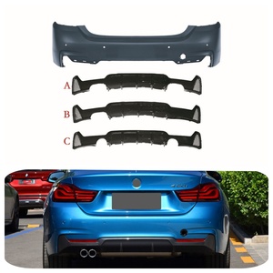 Paraurti posteriore per auto per BMW serie 4 F32 F33 F36 2014-2019 aggiornamento al paraurti posteriore per bmw f32 f33 f36 - Product Image 2
