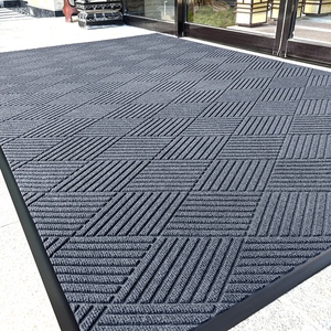 Tappetino da <span class=keywords><strong>ingresso</strong></span> a ciuffo per uso commerciale pesante con motivo Puzzle di lusso, <span class=keywords><strong>tappeto</strong></span> da pavimento per porte interne ed esterne - Product Image 3